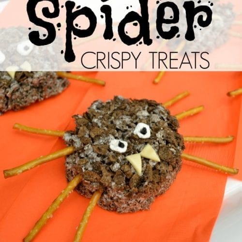 Spider crispy treats recipe