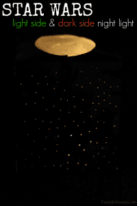 Star Wars night light craft