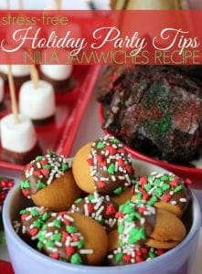 Stress free holiday party tips