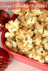 Sugar cookie popcorn recipe