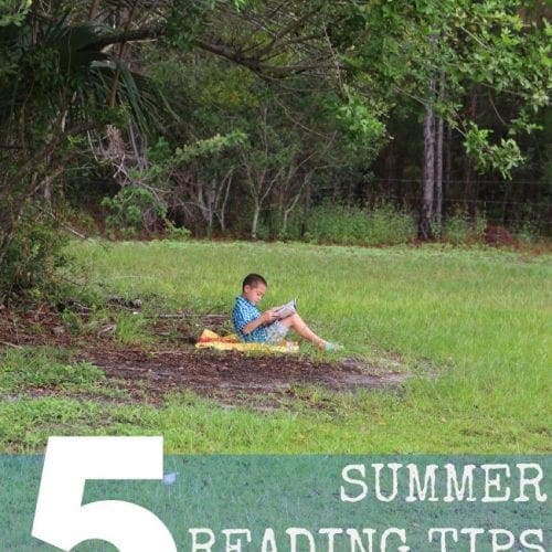 Summer reading tips for kids