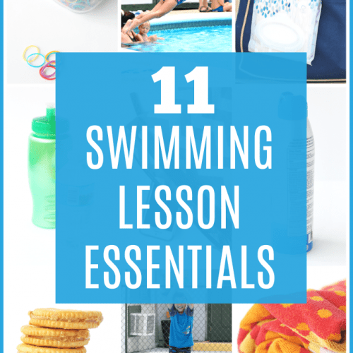 Swimming lesson essentials