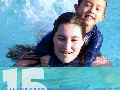 Swimming pool games for kids