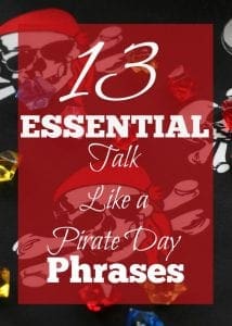 Talk like a pirate day phrases