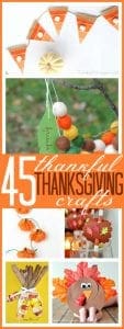 Thankful Thanksgiving crafts for kids