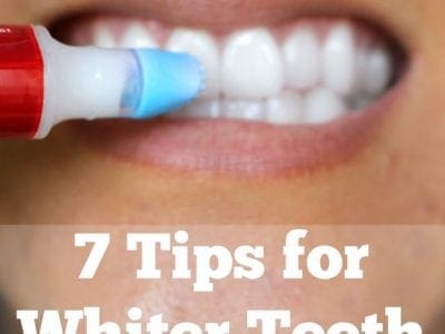 Tips for whiter teeth
