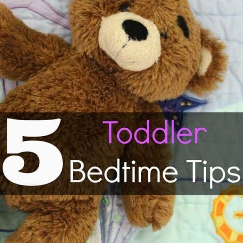 Toddler bedtime tips