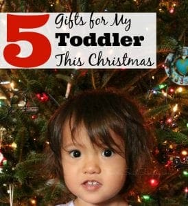 Toddler gifts Christmas