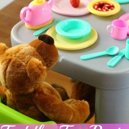 Toddler tea party essentials