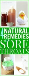 Ways to naturally ease a sore throat