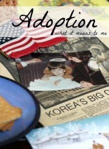 What adoption means to me