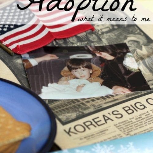 What adoption means to me