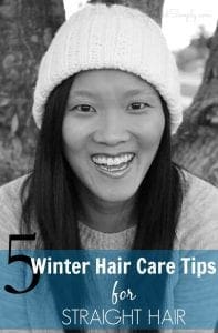 Winter hair care tips for straight hair