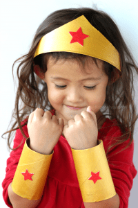 Wonder woman craft for kids