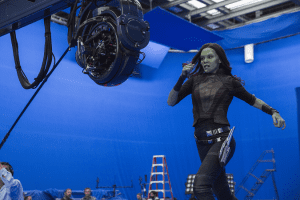 Zoe Saldana interview guardians of the galaxy vol. 2