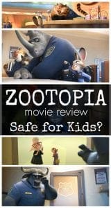 Zootopia movie review safe for kids