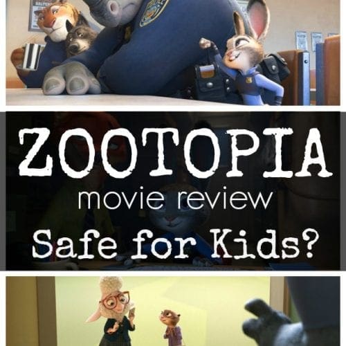 Zootopia movie review safe for kids