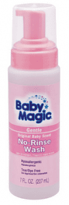 Baby magic no rinse wash