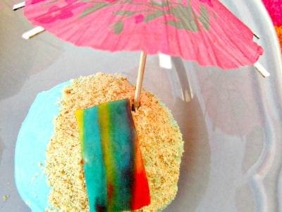 Beach cupcakes recipe