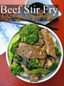 Beef stir fry recipe