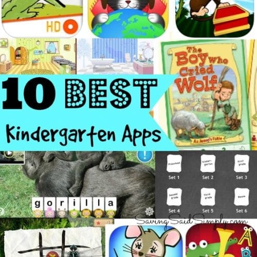 Best kindergarten apps