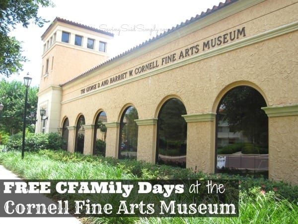 Cornell Fine Arts Museum FREE Family Days at Rollins