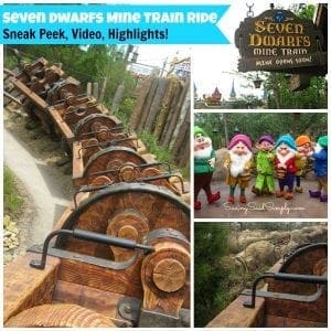 Disney seven dwarfs mine train review