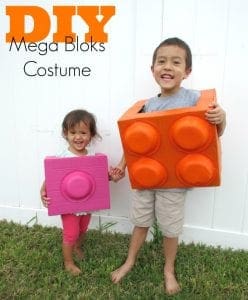 DIY Mega Bloks Halloween costume