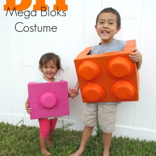 DIY Mega Bloks Halloween costume