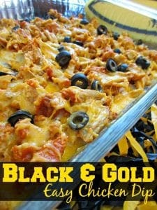 Easy chicken dip