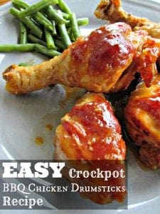 Easy crockpot BBQ chicken recipe