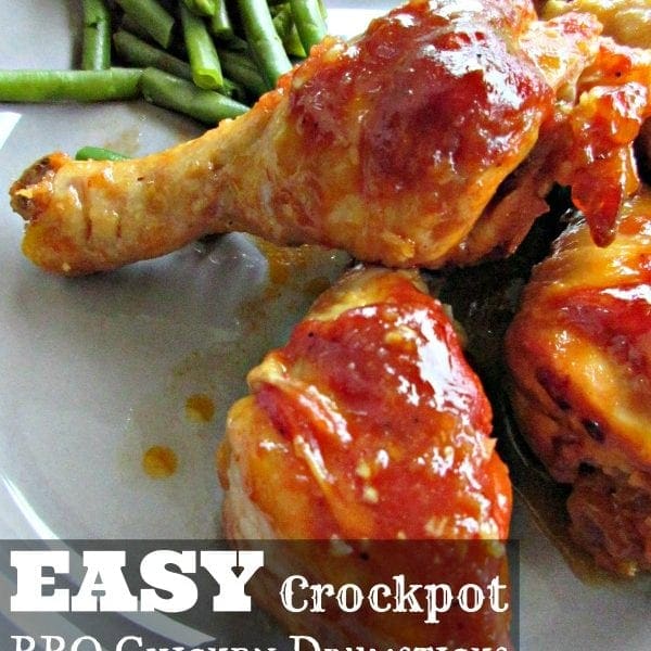 Easy Crockpot BBQ Chicken Drumsticks Recipe - Raising Whasians