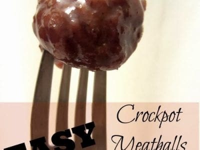 Easy crockpot meatballs recipe