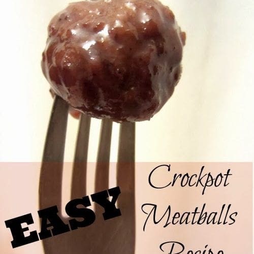 Easy crockpot meatballs recipe