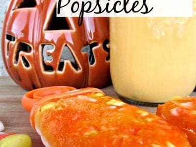 Easy Halloween popsicles
