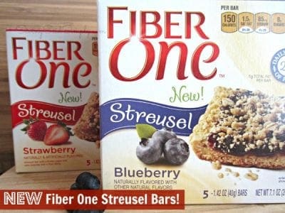 Fiber one streusel bars