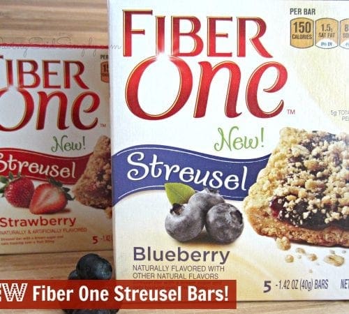 Fiber one streusel bars