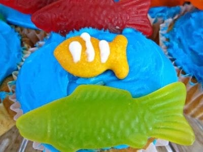 Finding nemo cupcakes