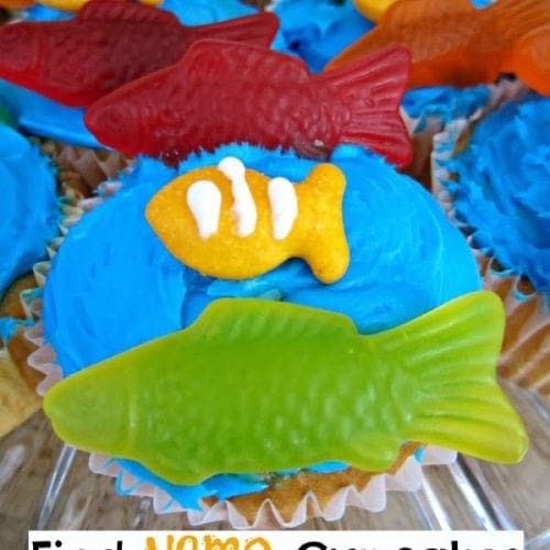 Finding nemo cupcakes