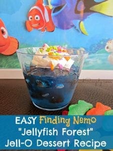 Finding nemo jello dessert recipe