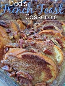 French toast casserole recipe