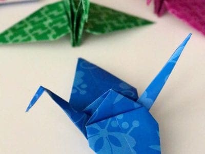 Grief paper cranes