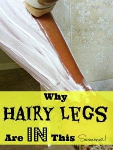 Why hairy legs are in this summer