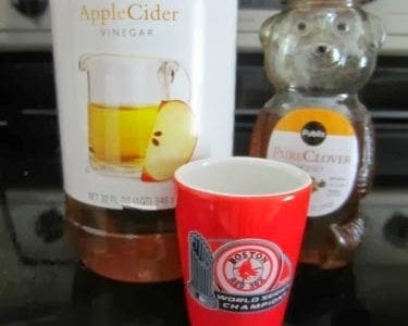 Homemade sore throat soother