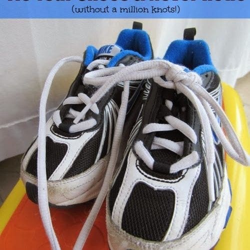 How to tie shoes never retie