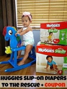 Huggies slip on diapers