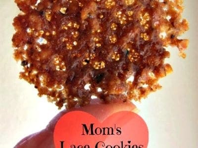 Mom's lace cookies recipe