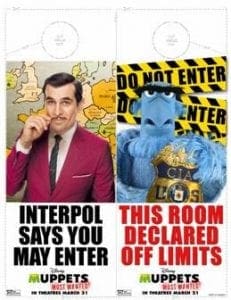 Free Muppets Most Wanted kids printables