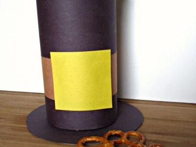 Pilgrim snack hat craft