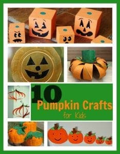 Pumpkin crafts for kids